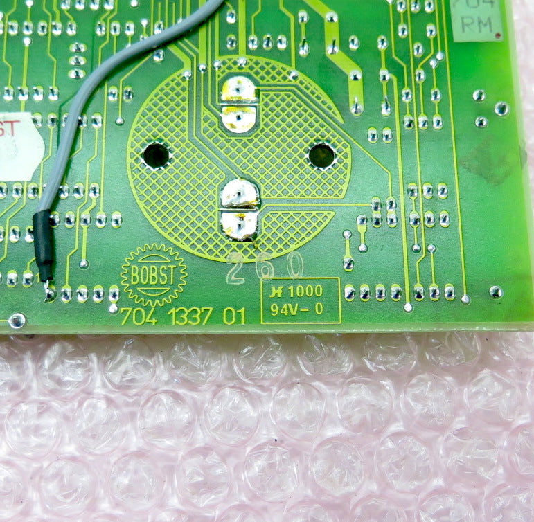 Bobst PC Board 704 1337 01 - Advance Operations