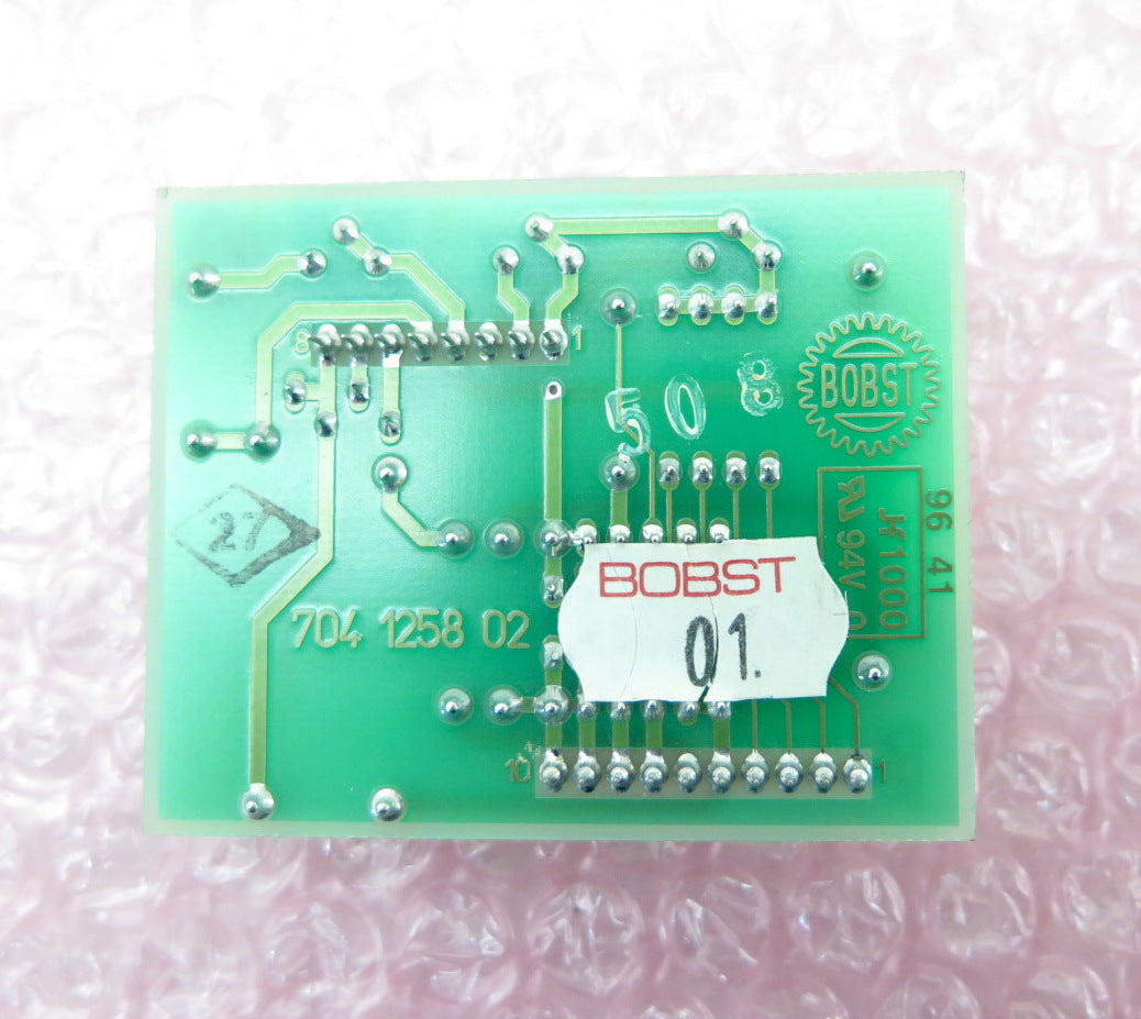 Bobst Circuit Board 704 1258 02 - Advance Operations
