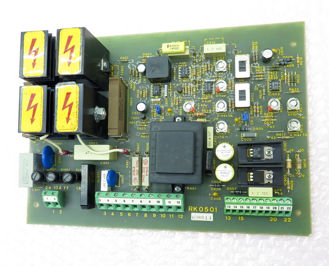 Erhardt Leimer Circuit Board RK 0501 K9811 - Advance Operations