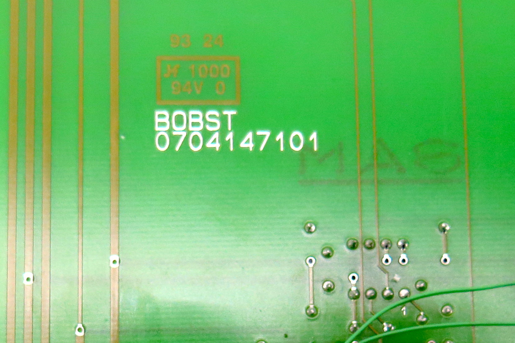 Bobst Circuit Board 704 1471 01 - Advance Operations