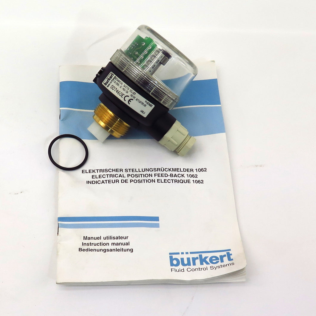 Burkert Electrical Position Feedback Switch 007460E - Advance Operations
