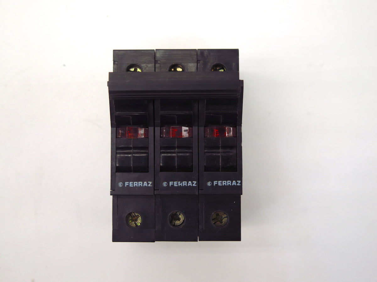 Ferraz ST10 B081145 600V 25A Fuse Holder (Lot of 3) - Advance Operations