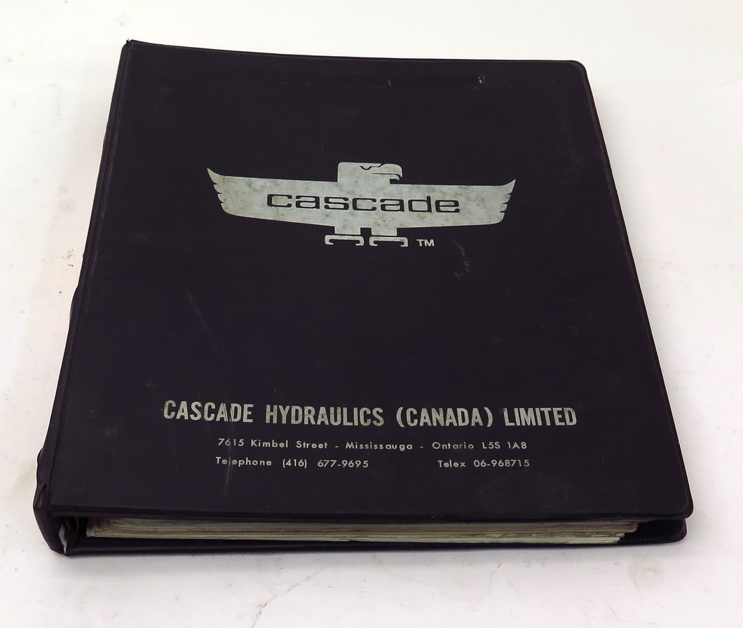 Cascade D Series Carton Clamps Parts Manual 679836 Rev1 - Advance Operations