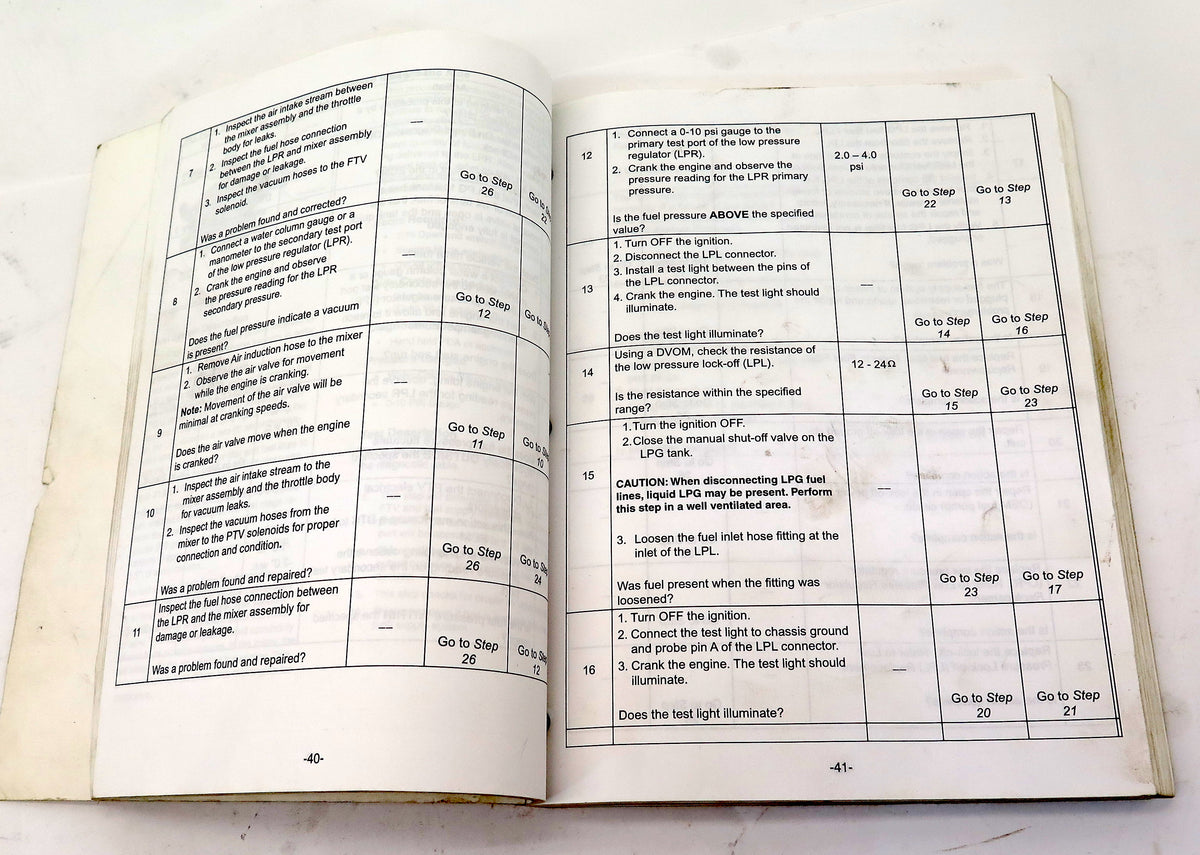 Caterlillar Lift Truck GM 4.3L (G6) Fuel System Service Manual 99789-84111 - Advance Operations