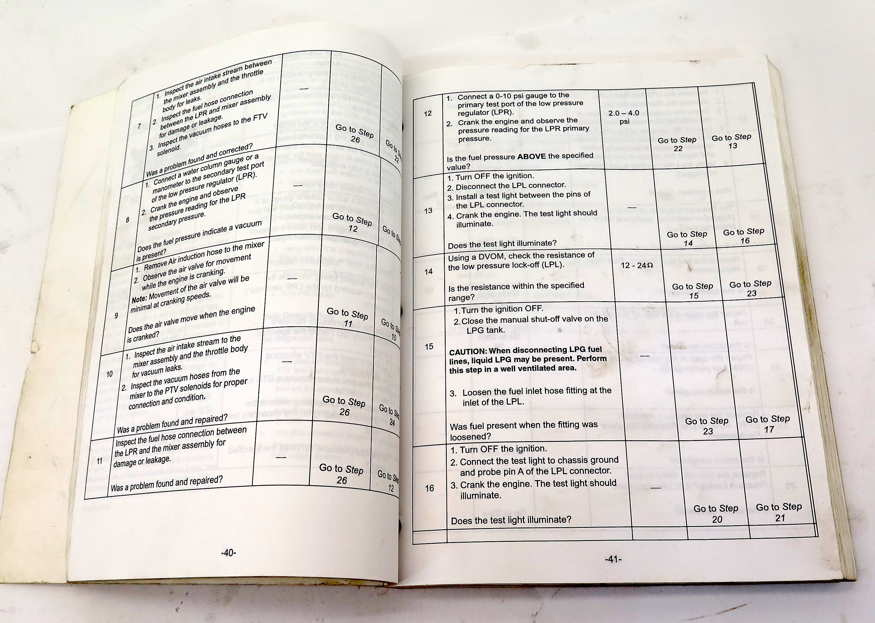 Caterlillar Lift Truck GM 4.3L (G6) Fuel System Service Manual 99789-84111 - Advance Operations