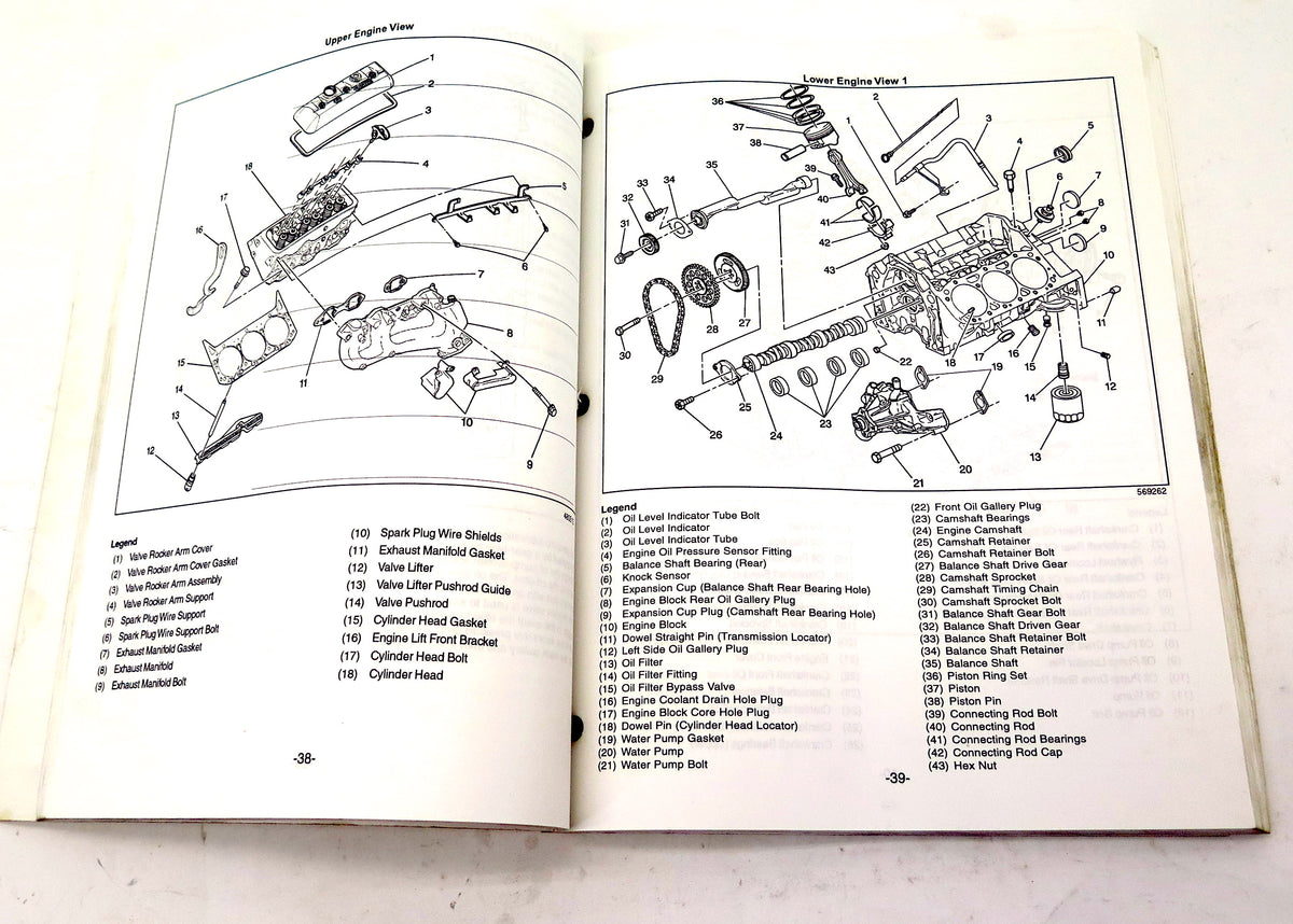 Caterlillar Lift Truck GM 4.3L & G6 Gasoline Engine Service Manual 99789-84110 - Advance Operations