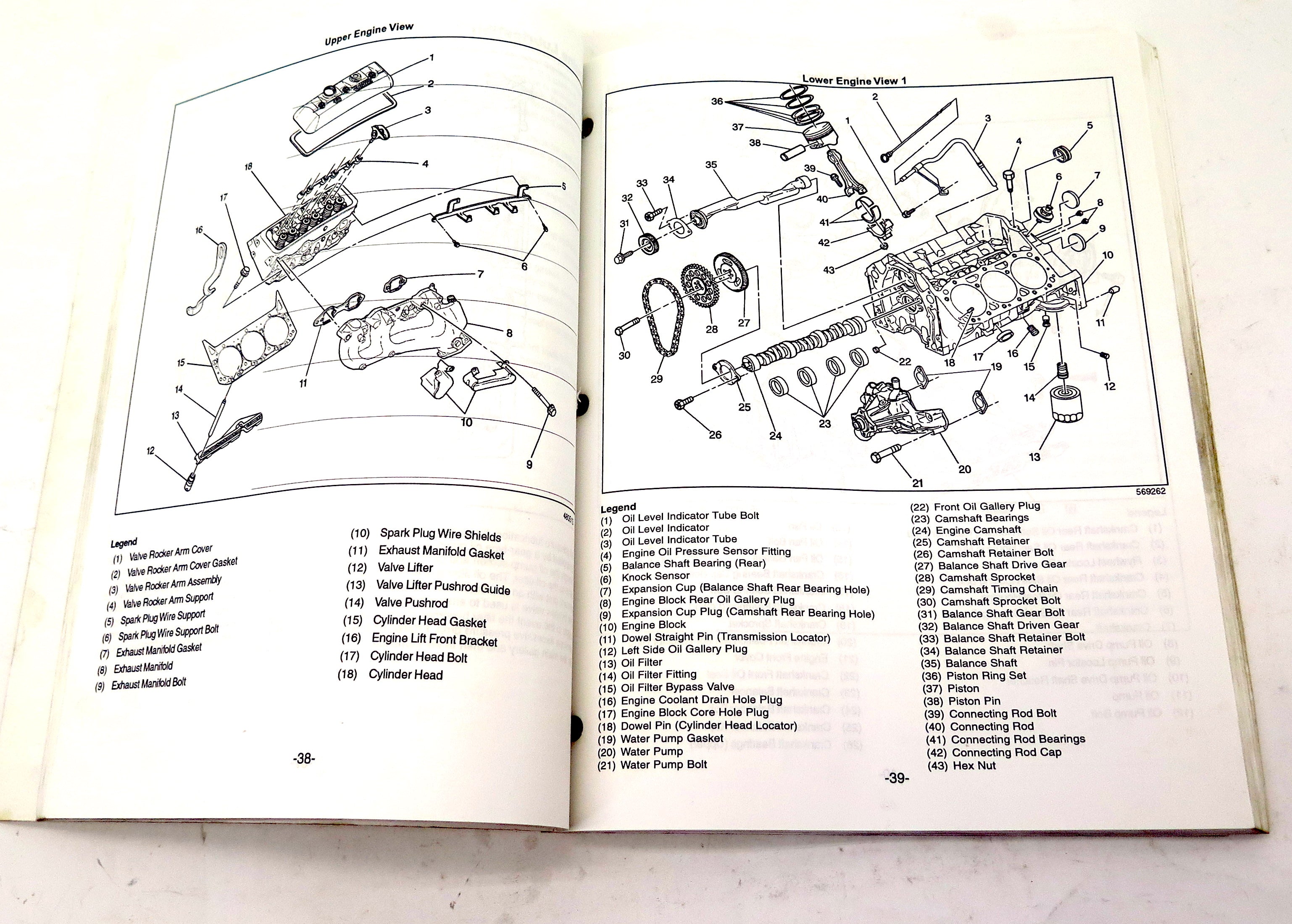 Caterlillar Lift Truck GM 4.3L & G6 Gasoline Engine Service Manual 99789-84110 - Advance Operations