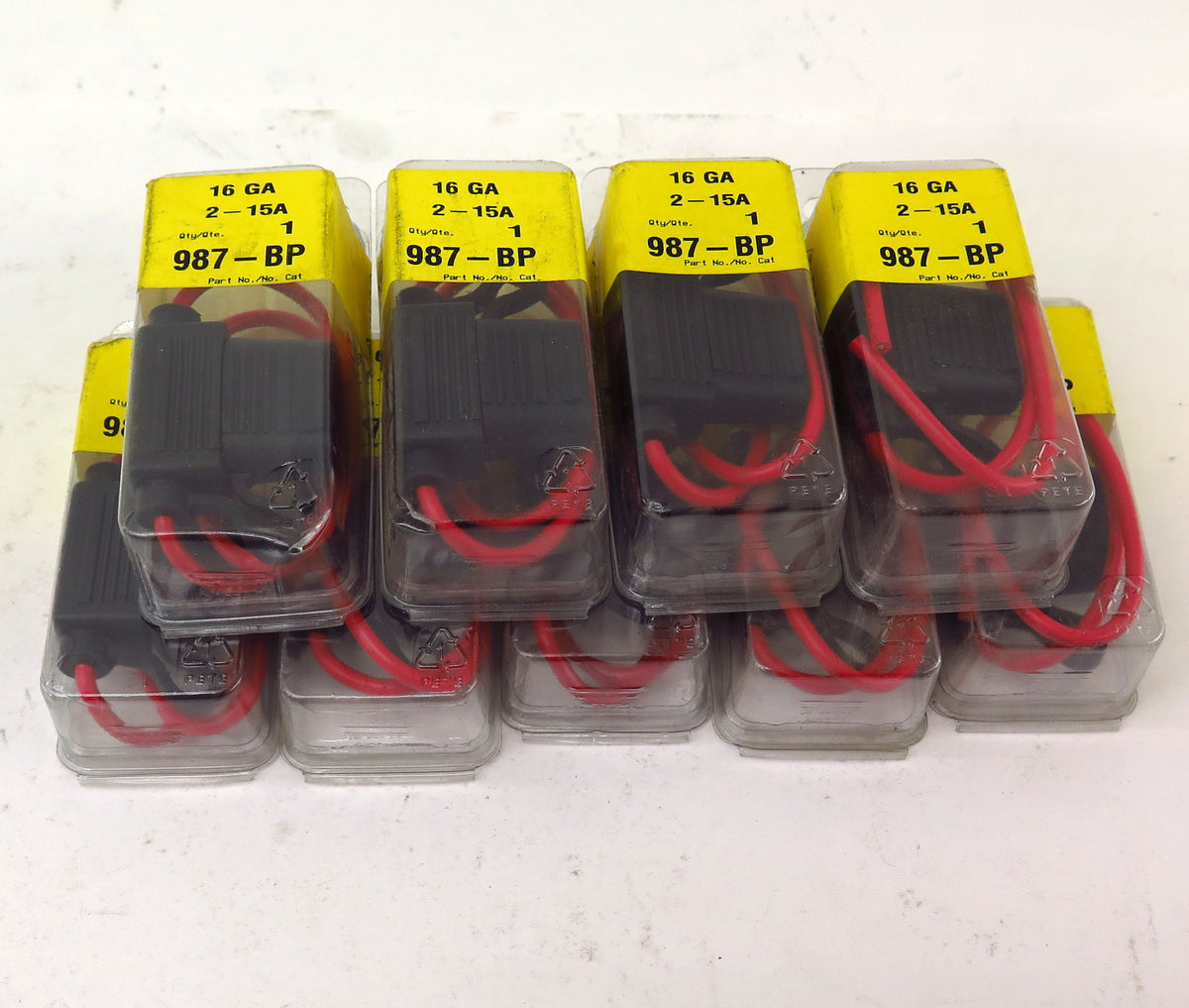 Pico In-Line Fuse Holder with Cap 987-BP 16 AWG 15A (9) - Advance Operations