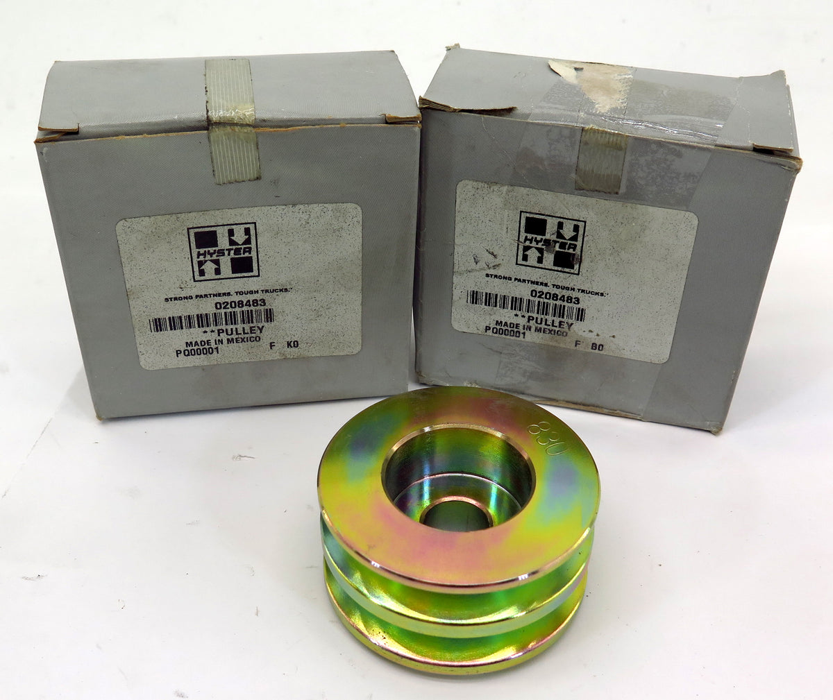 Hyster 0208483 Metal Pulley 830 (2) - Advance Operations