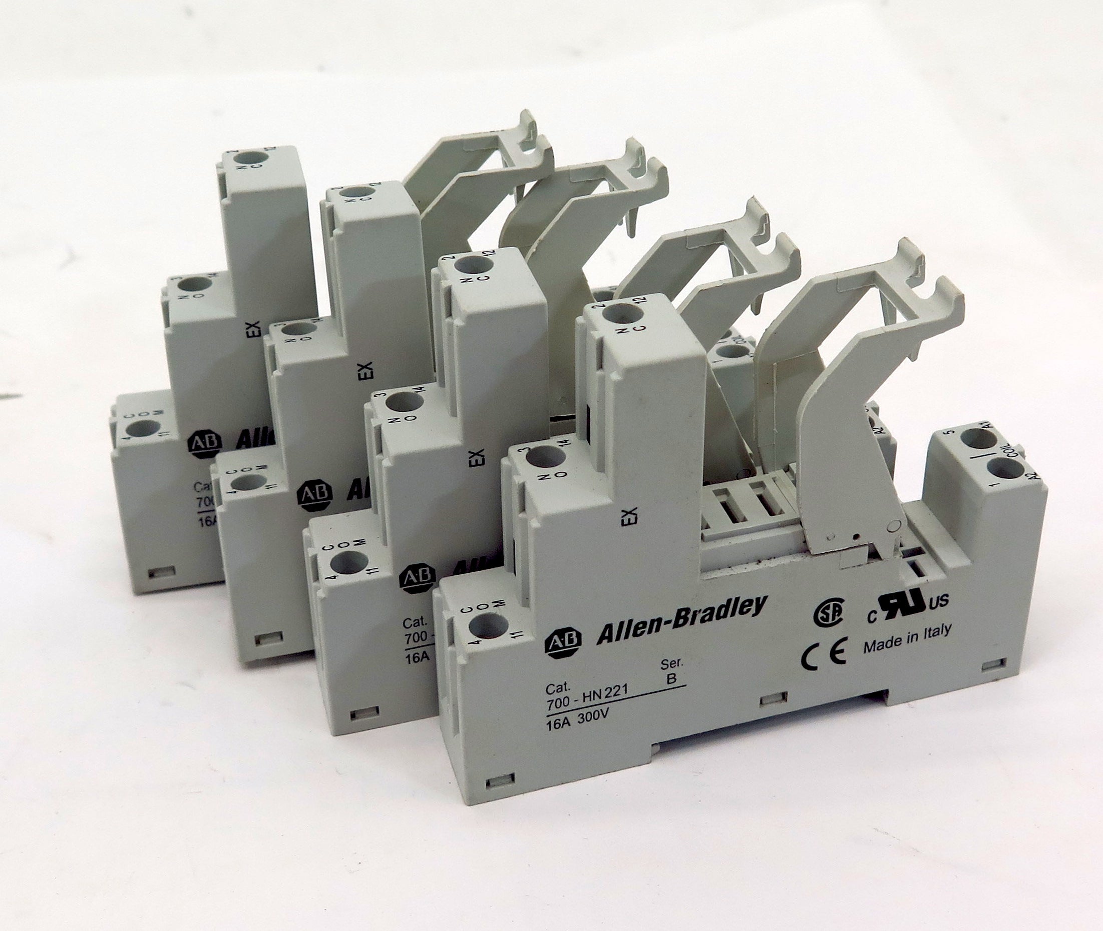 Allen-Bradley Relay Base 16A 300V Ser B (4) - Advance Operations