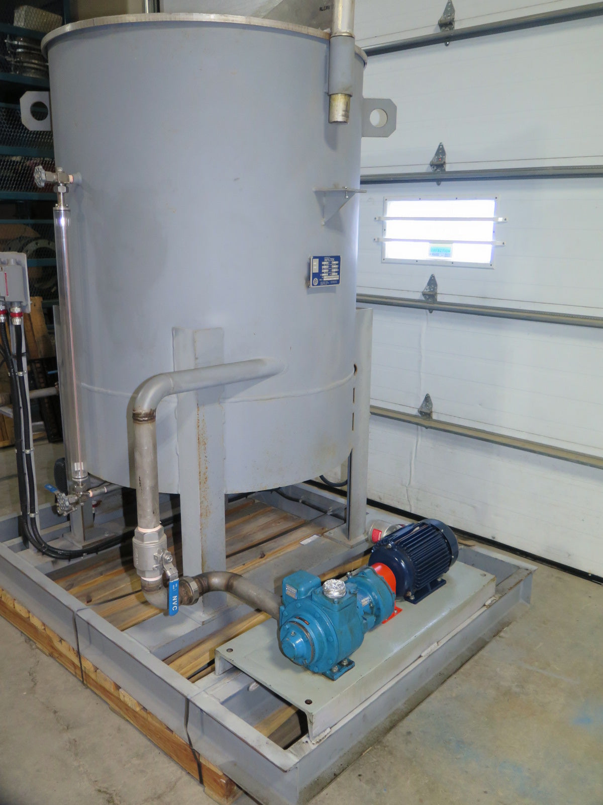 Infiltek Jet Fuel Separator Tank & Pump GTP-616B - Advance Operations