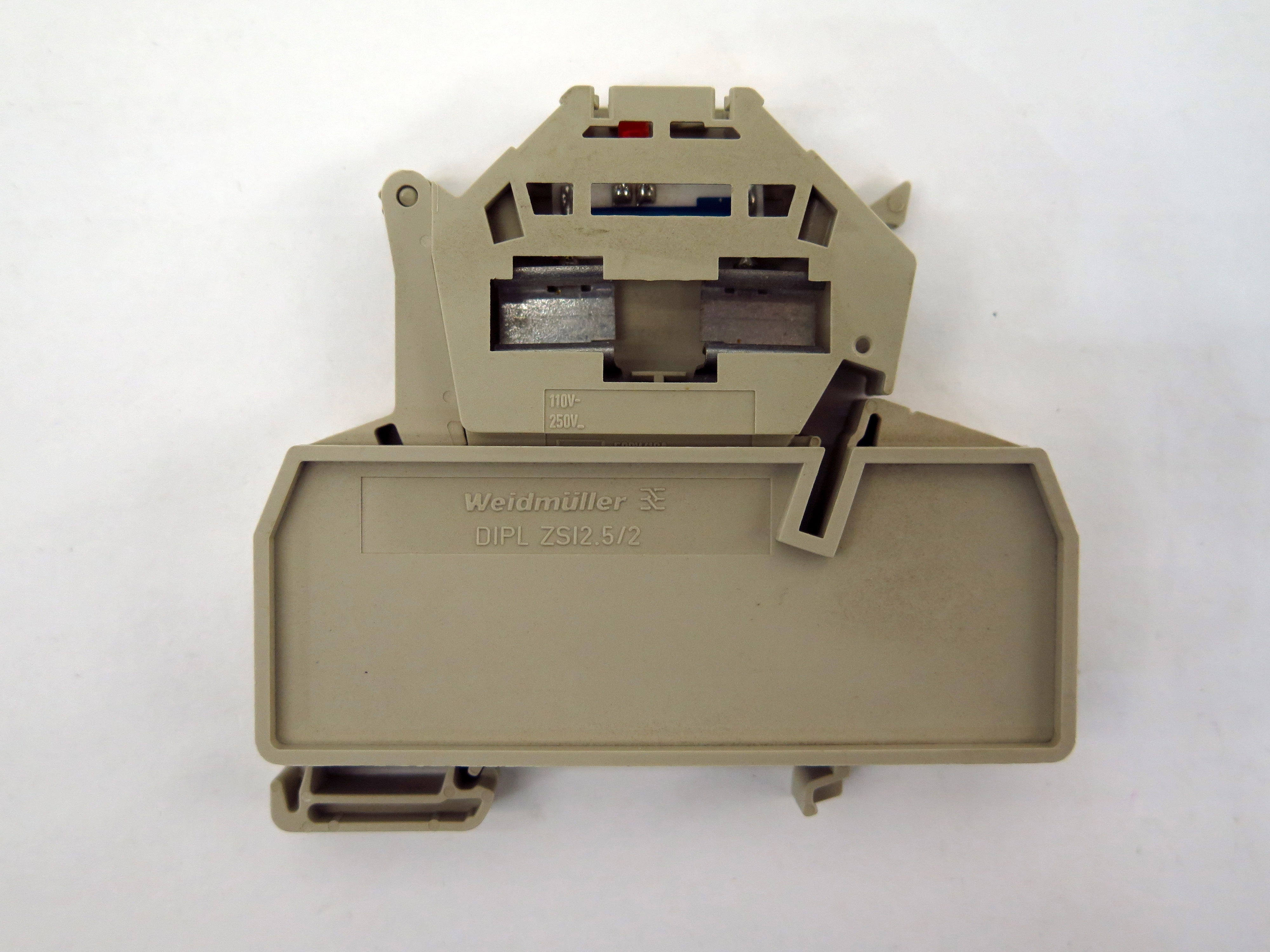 Weidmuller ZSI 2.5 Rail Mount Fuse Terminal (Lot of 10) - Advance Operations
