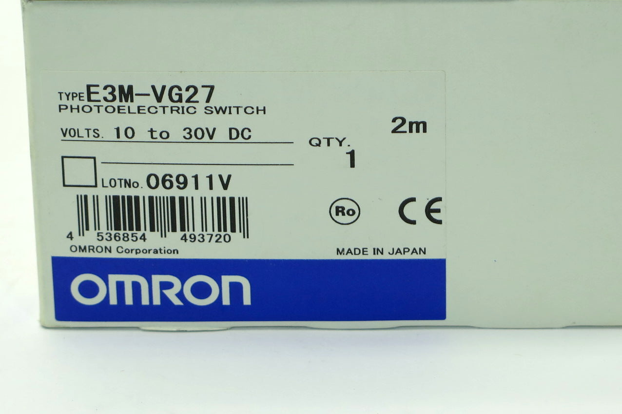 Omron Photoelectric Switch E3M-VG27 10-30 Vdc - Advance Operations