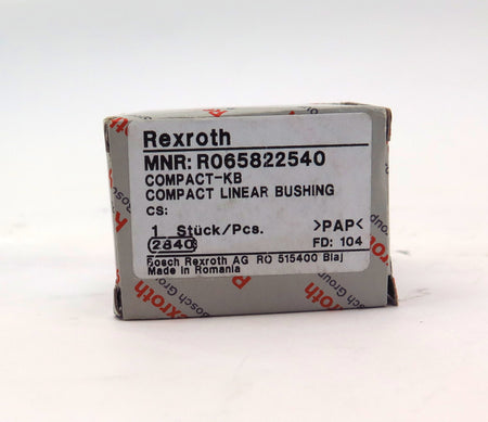 Rexroth Compact Linear Bushing Bearing R065822540 - Advance Operations