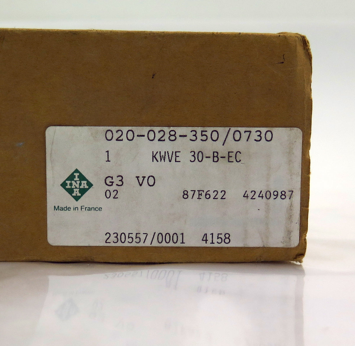 INA Linear Bearing KWVE 30-B-EC - Advance Operations