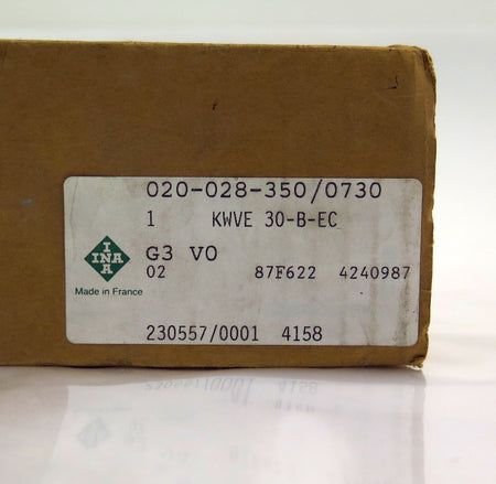 INA Linear Bearing KWVE 30-B-EC - Advance Operations