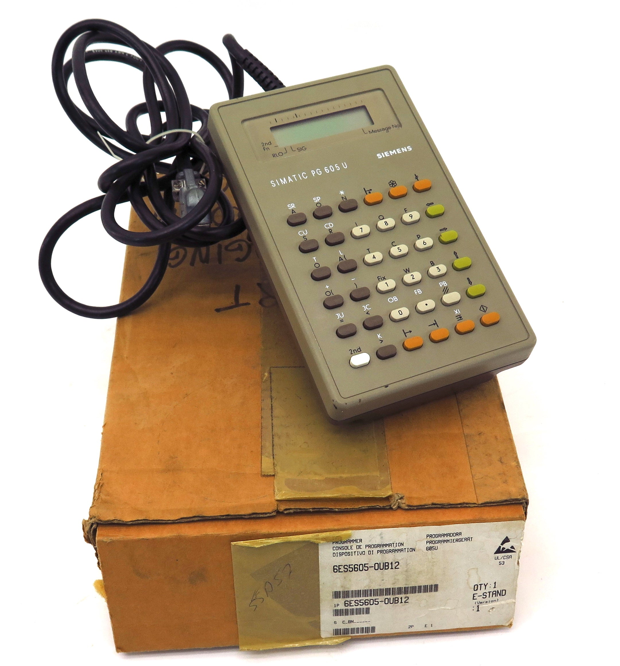 Siemens Simatic PG605U Hand Held Programming Unit 6ES5605-0UB12 - Advance Operations