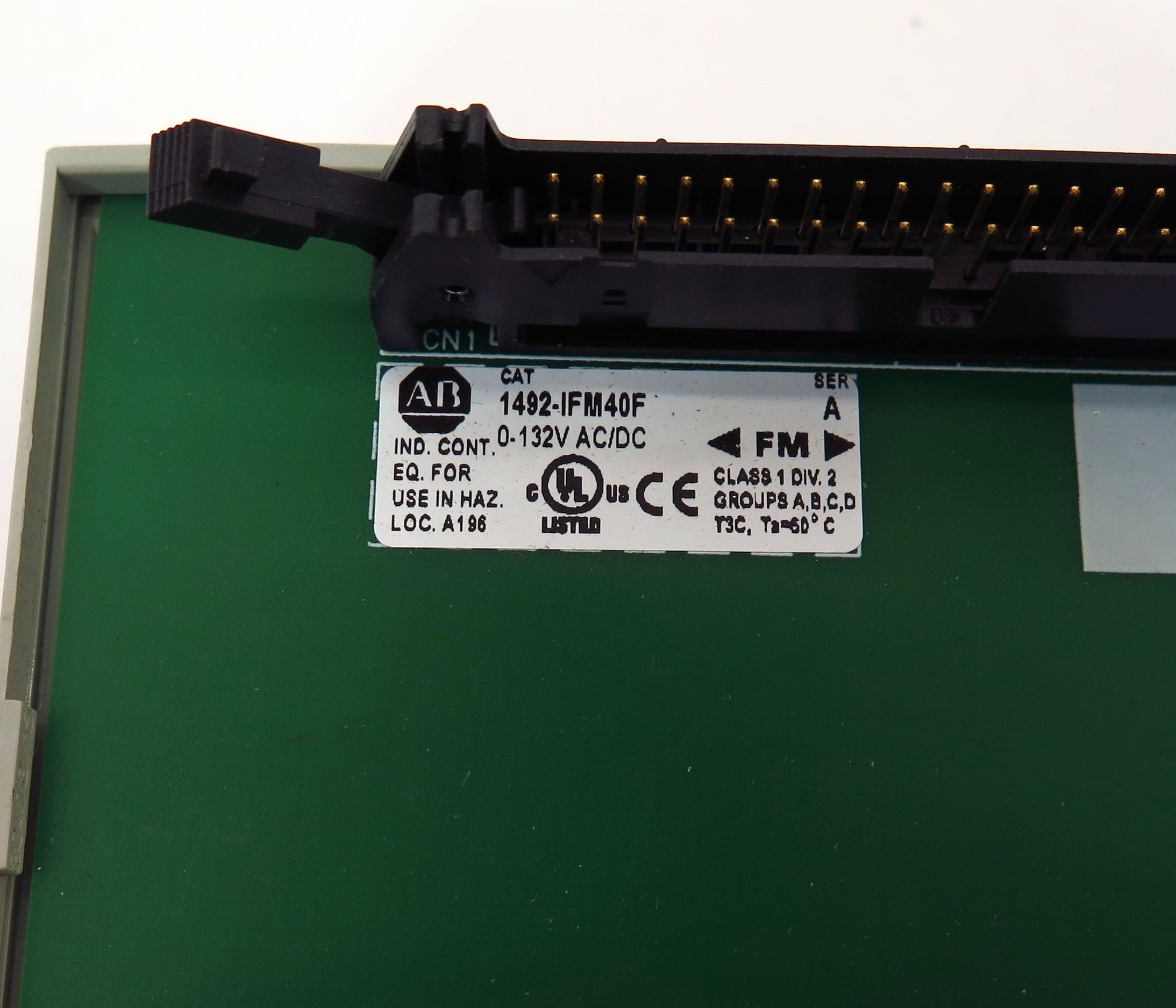 Allen-Bradley 40 Point Feed Through Digital IFM 1492-IFM40F Series A (2) - Advance Operations