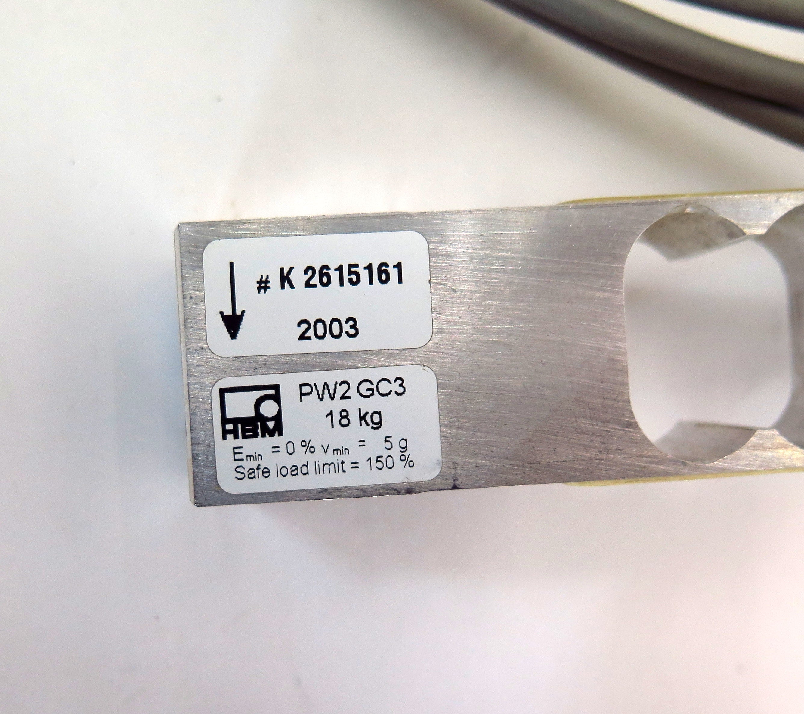 HBM Single Point Load Cell PW2GC3 18 Kg - Advance Operations