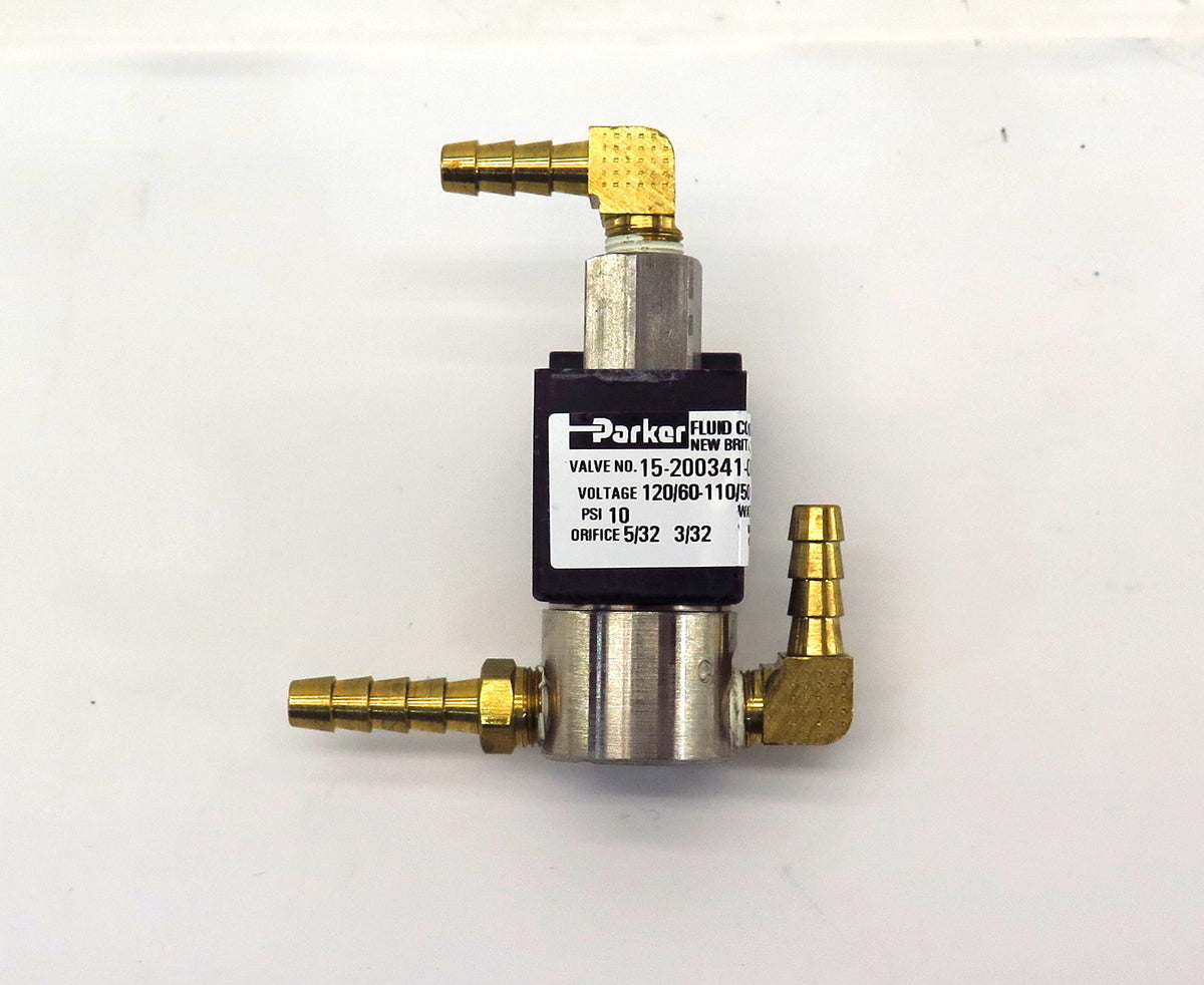 Parker Solenoid Valve 15-200341-005 "D" 10 Psi 110/120V - Advance Operations