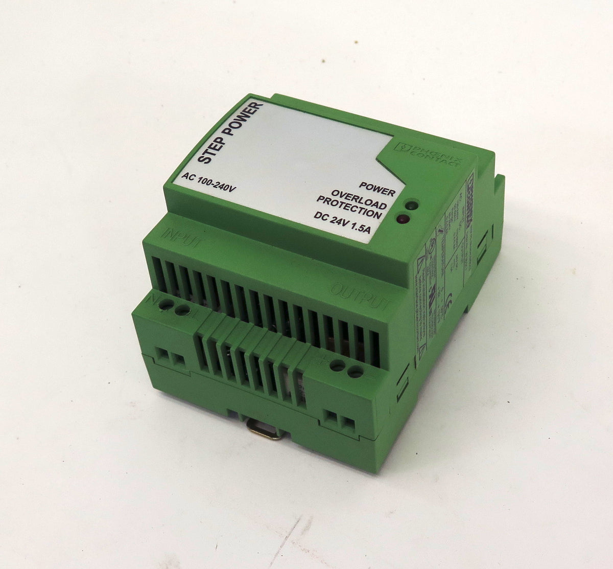 Phoenix Contact Step Power Supply STEP-PS-100-240AC/24DC/1.5 100-240Vac - Advance Operations
