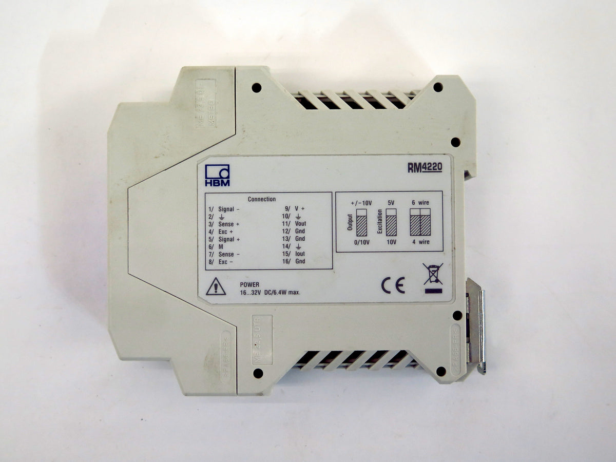 HBM RM42 Amplifier for strain gage transducers - Advance Operations
