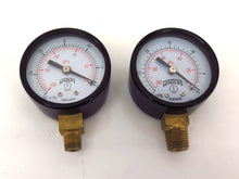 Load image into Gallery viewer, Winters Vacuum Gauge 0 to -30in Hg 1-3/4&quot; Dial 1/8&quot; &amp; 1/4&quot; Connection (2) - Advance Operations
