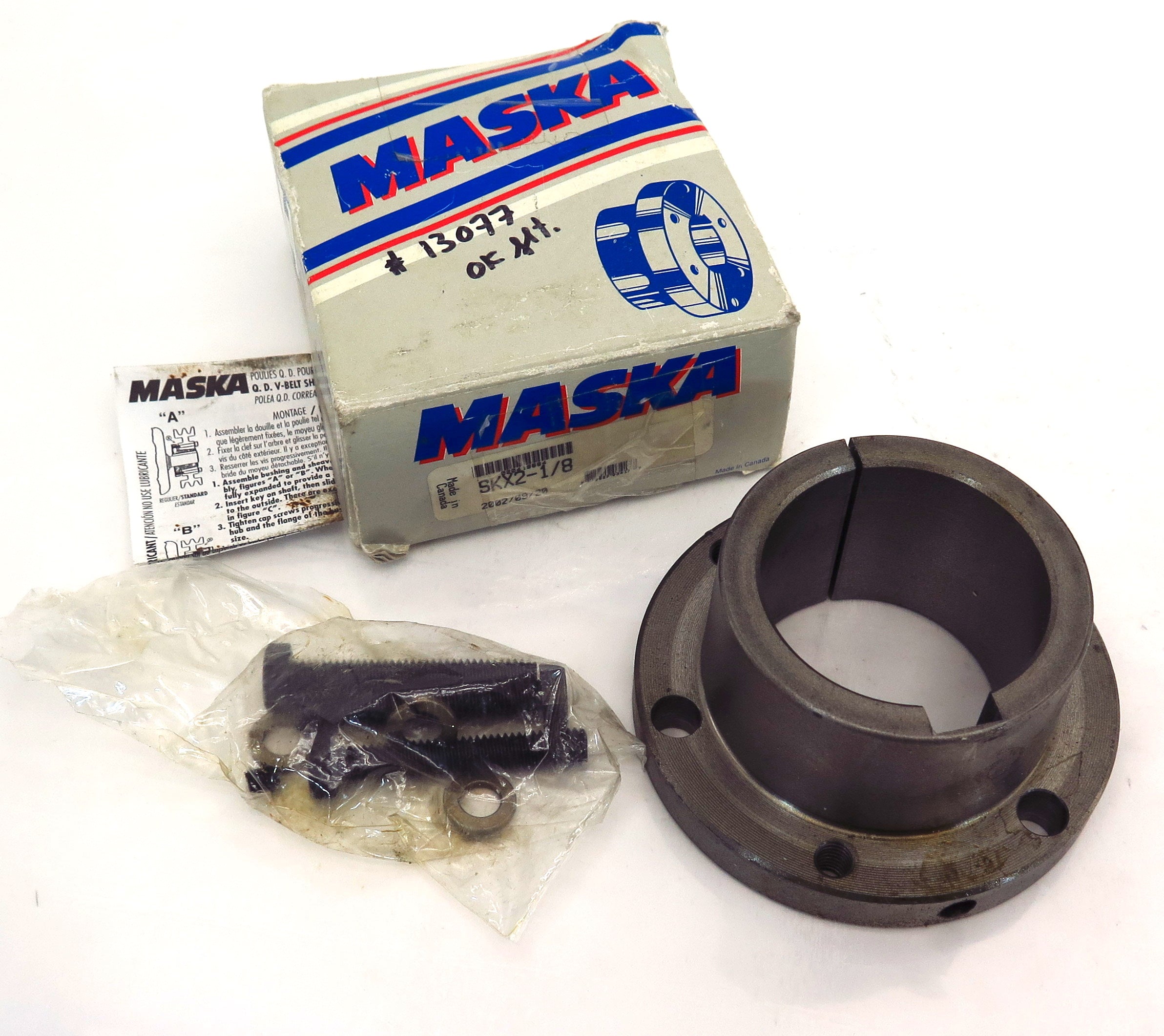 Maska QD Bushing SKX2-1/8 - Advance Operations