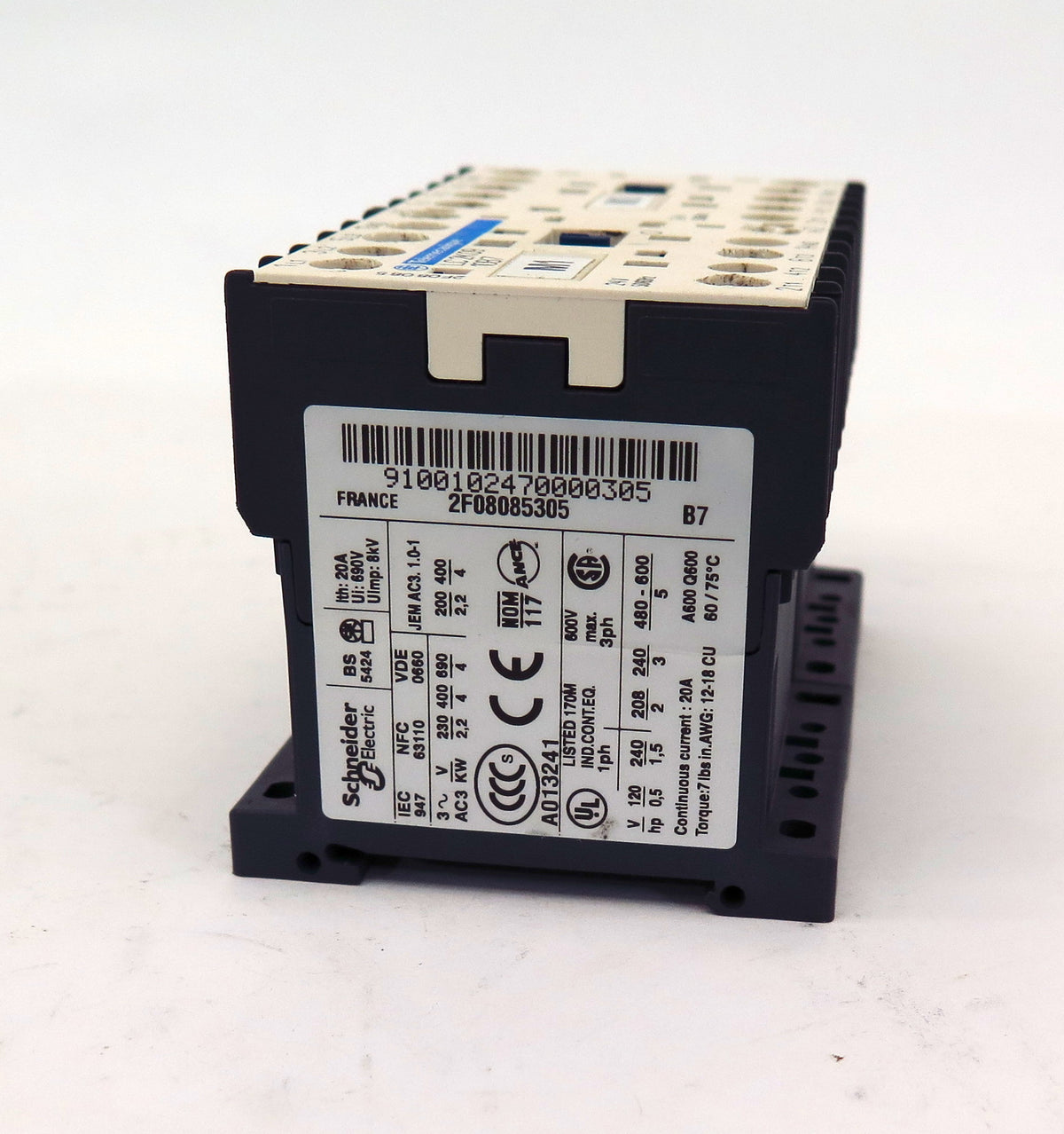 Telemecanique Schneider Reversing Contactor LC2K09 10B7 - Advance Operations