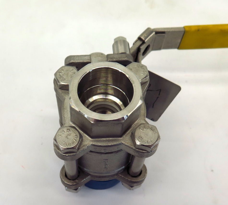 Bray FlowTek Flow-tek 3 Piece Stainless Steel Ball Valve 3/4" Socket Weld - Advance Operations