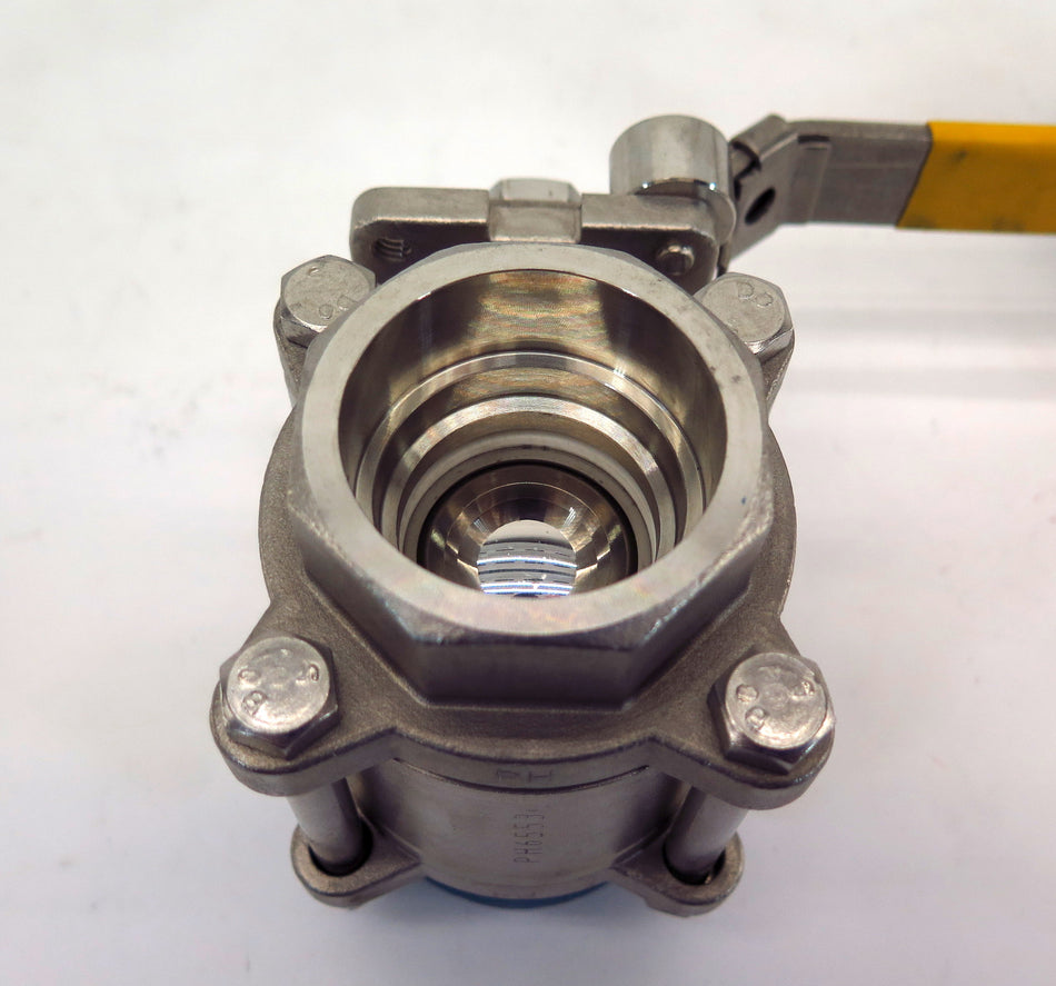 Bray FlowTek Flow-tek 3 Piece Stainless Steel Ball Valve 1-1/2" Socket Weld - Advance Operations