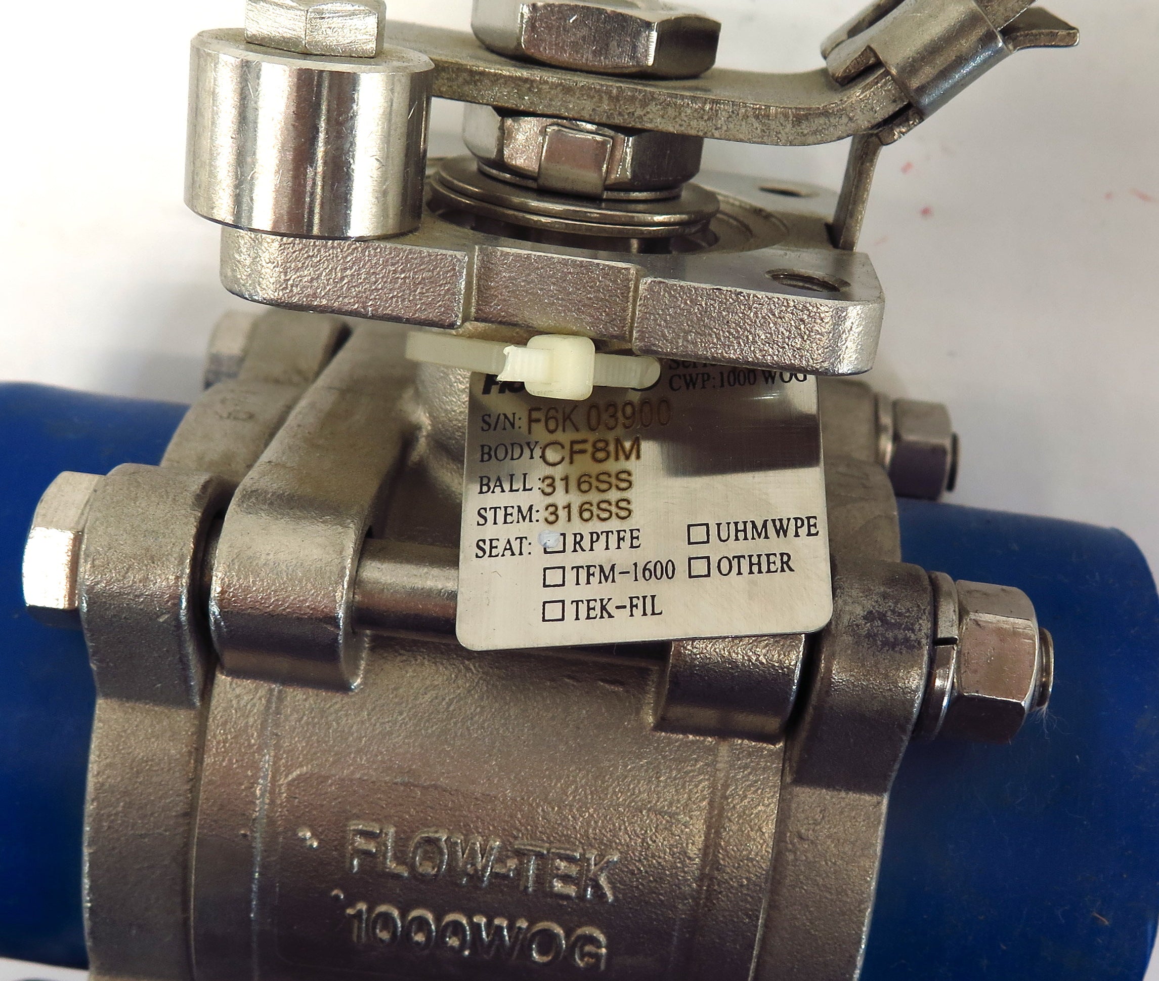 Bray FlowTek Flow-tek 3 Piece Stainless Steel Ball Valve 1-1/2" Socket Weld - Advance Operations