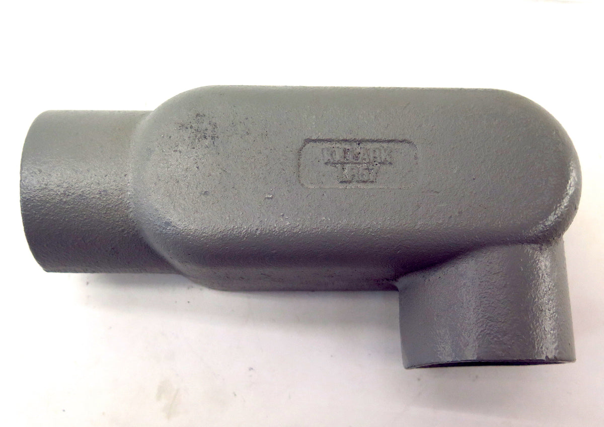 Killark Hubbell Iron Conduit Body LR57 Type LH 1-1/2" Gasket & Steel Cover - Advance Operations