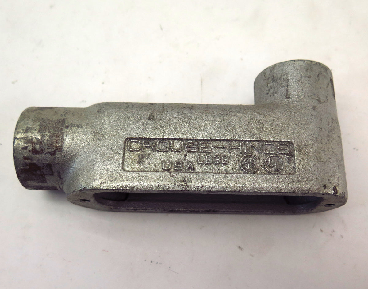 Crouse-Hinds Electrical Iron Conduit Body LB38 1" - Advance Operations