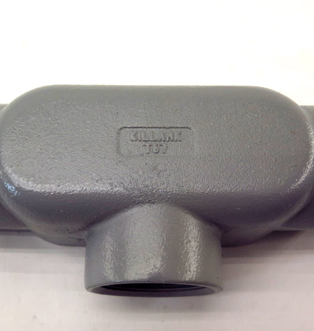 Killark Hubbell Electrical Iron Conduit Body T67 Size 2" Gasket & Steel Cover - Advance Operations