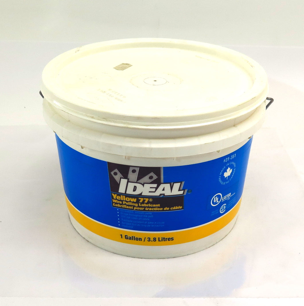IDEAL Yellow 77 Wire Pulling Lubricant 31-351 1 Gallon (3.8L) - Advance Operations