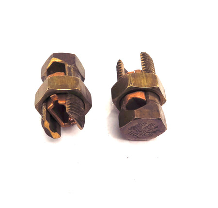 Blackburn BKB AWG 20H 2-2/0 Brass Split Bolt Connector (2) - Advance Operations
