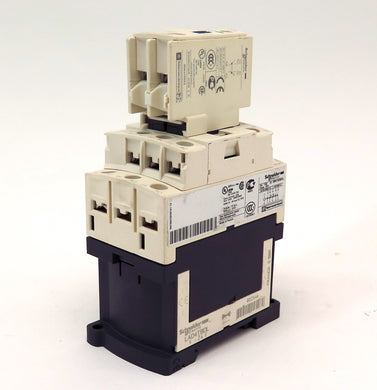 Schneider LAD4TBDL Contactor & LADN11 Auxiliary Contact MINT 24VDC Coil - Advance Operations
