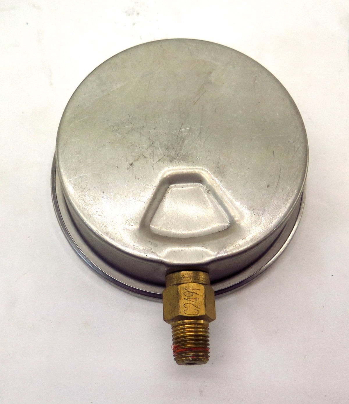 Winters Dual Scale Gauge PFQ Series 0...60Psi Liquid Filled 1/4" Connection - Advance Operations