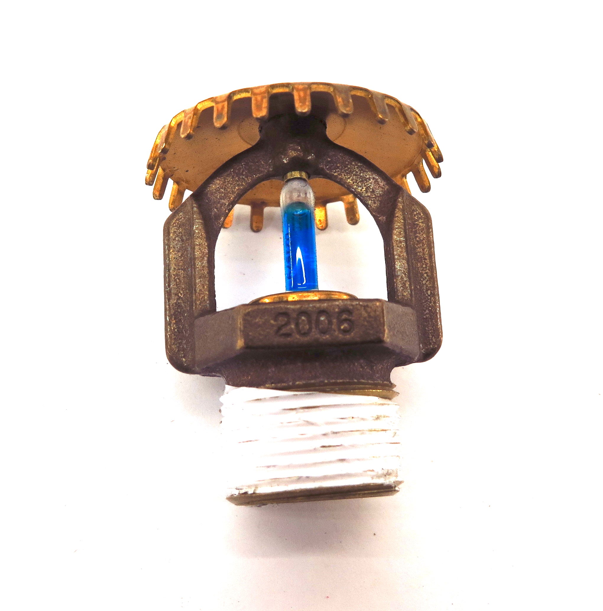 Tyco Brass Upright Sprinkler Head TY7151 Activated @ 286ºF (141ºC) - Advance Operations