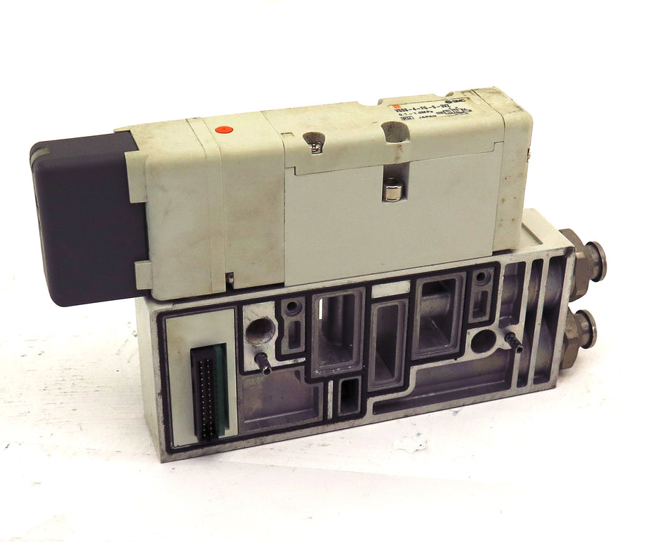 SMC Solenoid Valve VSS8-4-FG-S-3VZ 0.1...1.0MPa With Base - Advance Operations