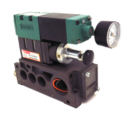 Numatics Solenoid Valve 152SA400M000061 & Regulator 152RS100J000000 + Base - Advance Operations