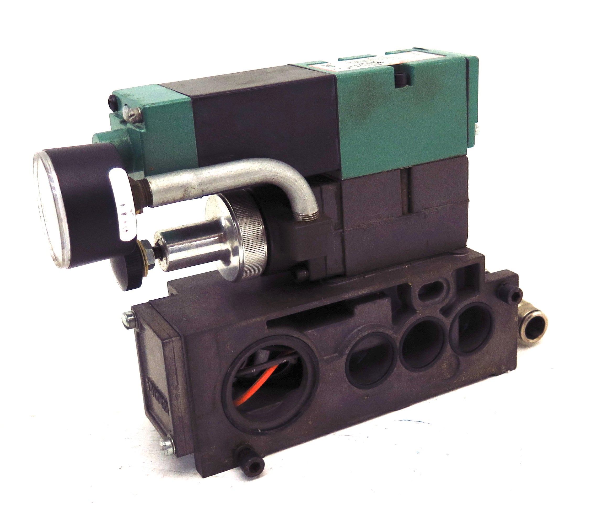 Numatics Solenoid Valve 152SA400M000061 & Regulator 152RS100J000000 + Base - Advance Operations