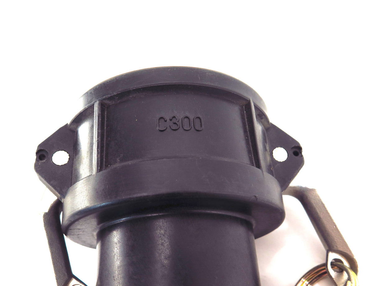 Camlocks Female Coupler C300 Polypropylene 3" - Advance Operations