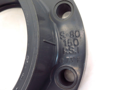 ChemKor Schedule SCH 80 Solid Flange 6" PVCI F1970 - Advance Operations