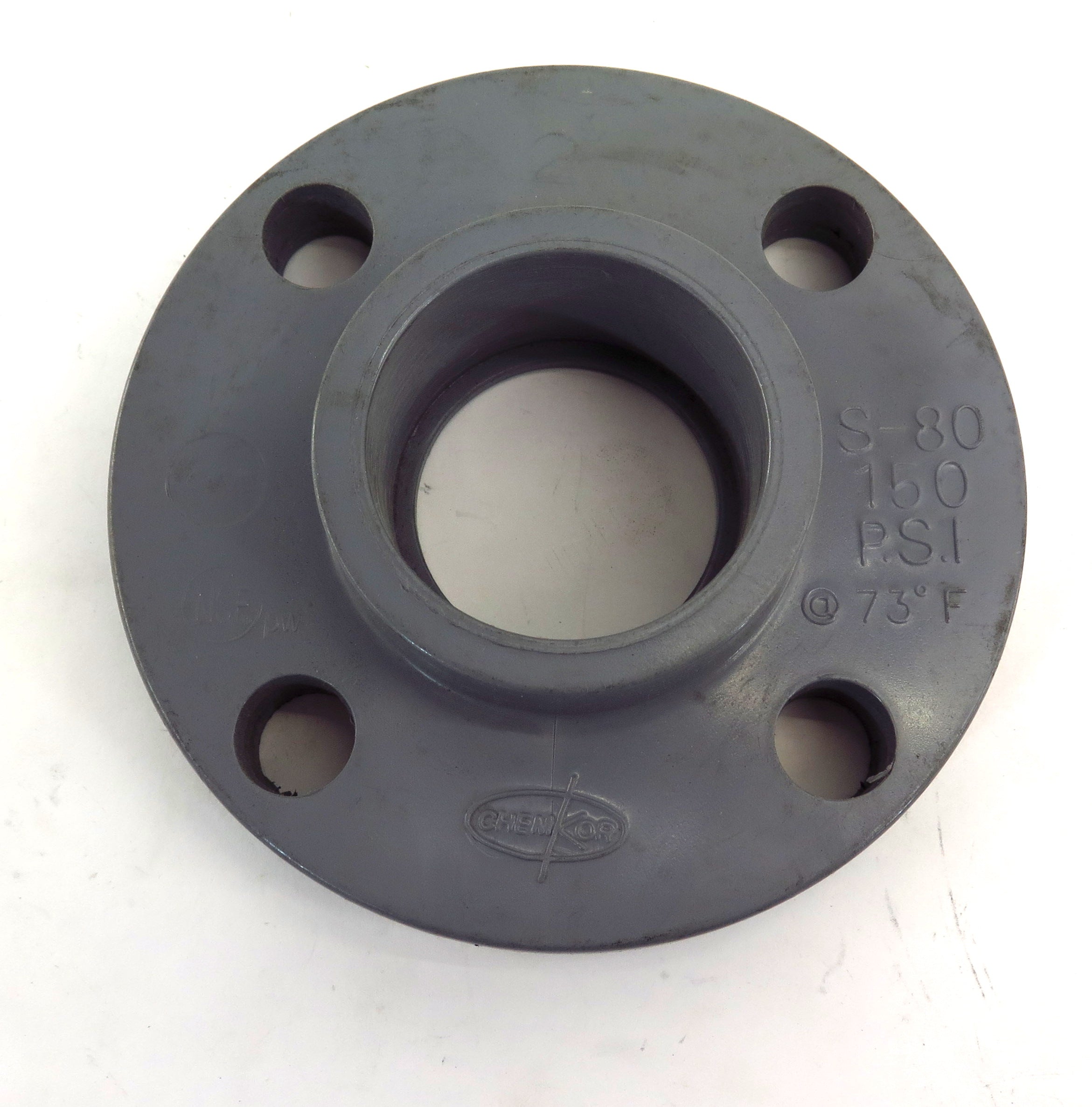 ChemKor Schedule SCH 80 Solid Flange 2