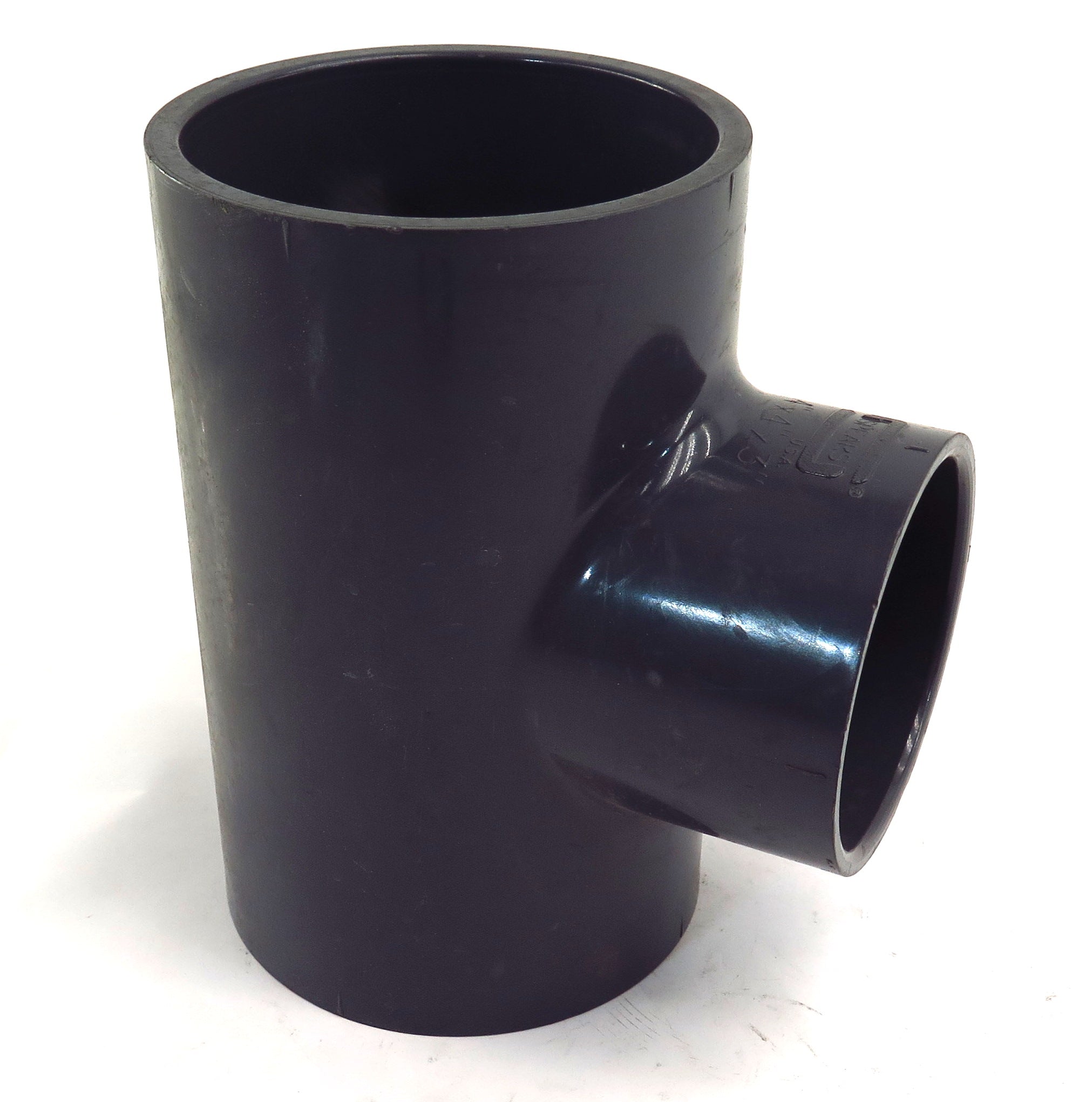 Spears Schedule SCH 40 Socket Reducing Tee PVCI 4"X4"X3" D2466 - Advance Operations