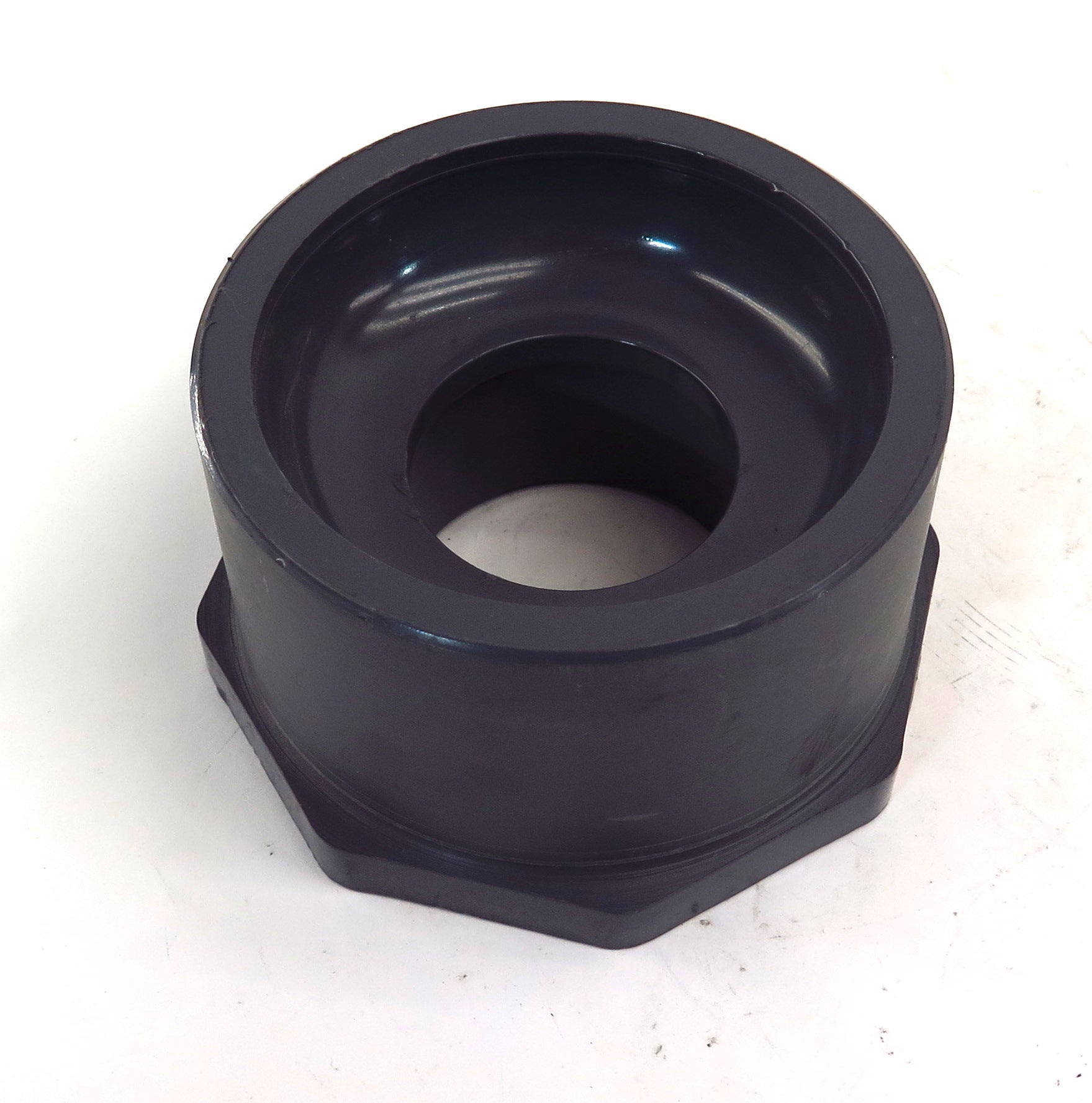 ChemKor Schedule SCH 80 Socket Reducing Bushing 4" x 2" PVC - Advance Operations