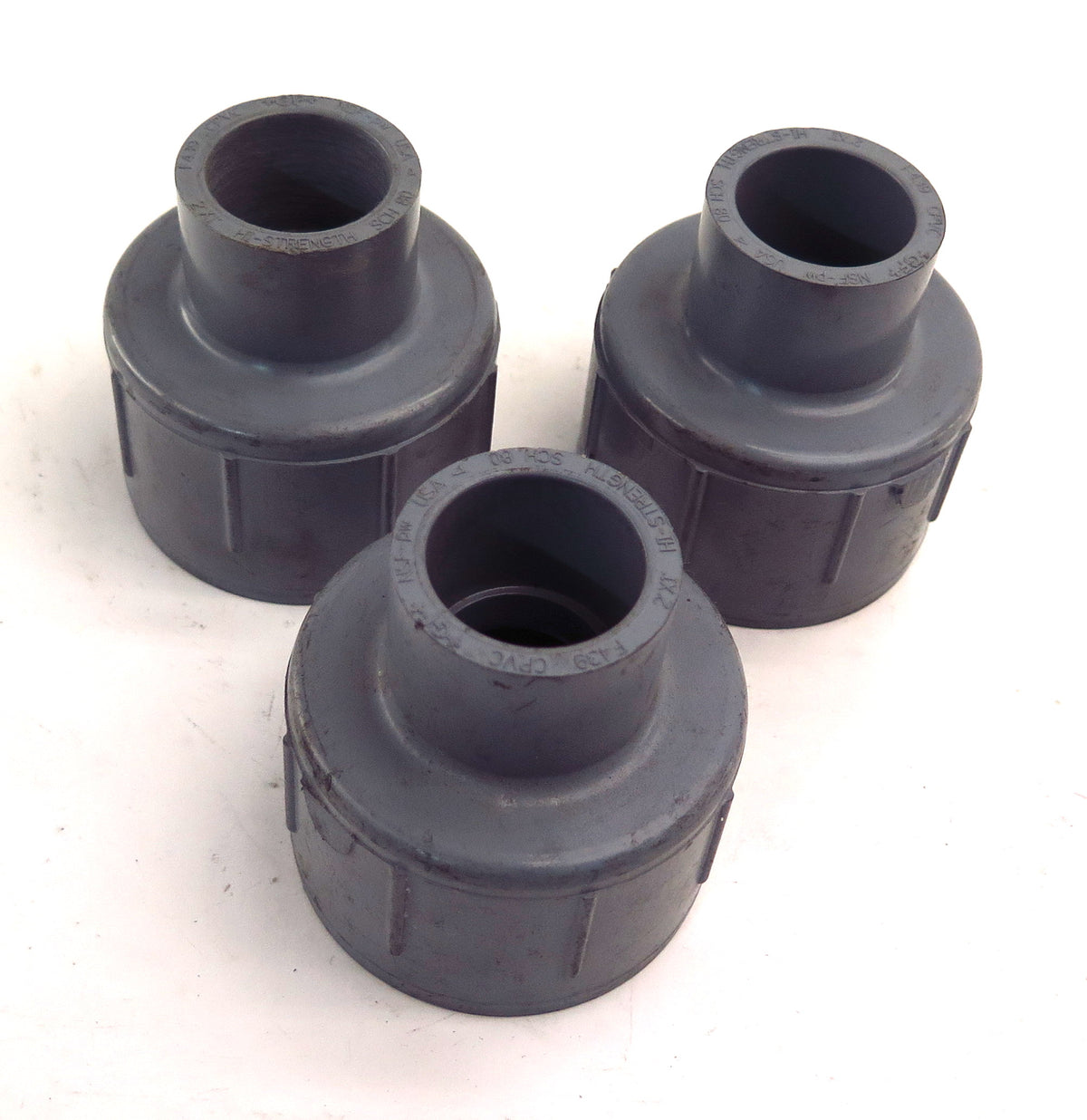 +GF+ Schedule SCH 80 CPVC Socket Reducing Coupling 2" X 1" F439 (3) - Advance Operations