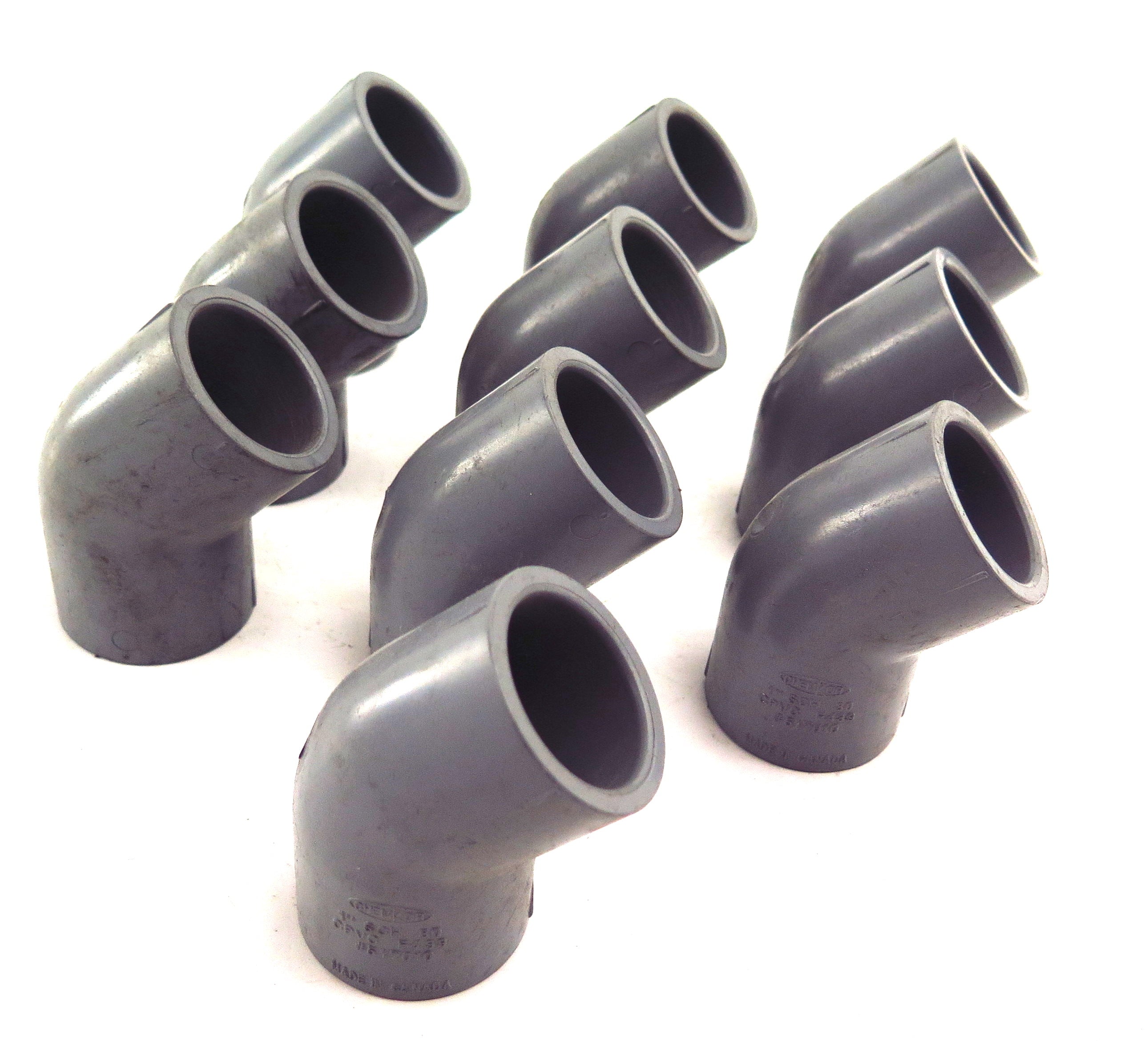 ChemKor Schedule SCH 80 Socket Tee 1/2" CPVC 501005 (14) - Advance Operations